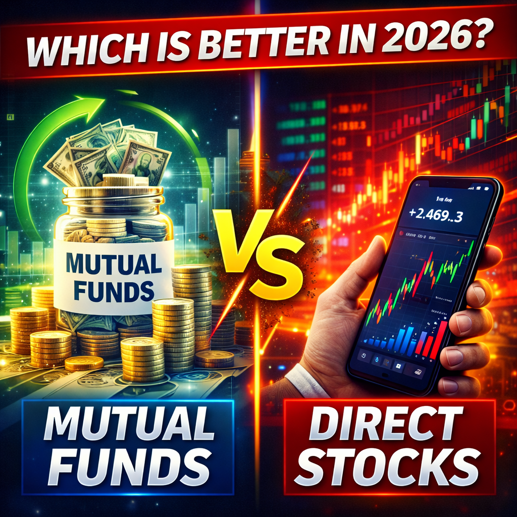 Mutual Funds vs Direct Stocks – Which Is Better in 2026